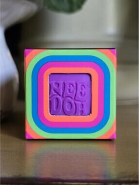 NIB NeeDoh Teenie Cool Cube - Purple